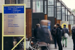 Kunst, Verein, wagen, Halle Leitsystem