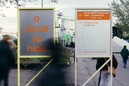 Kunst, Verein, wagen, Halle Leitsystem 