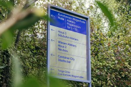 Kunst, Verein, wagen, Halle Leitsystem